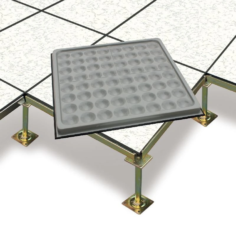 modular cementitious anti static raised floor